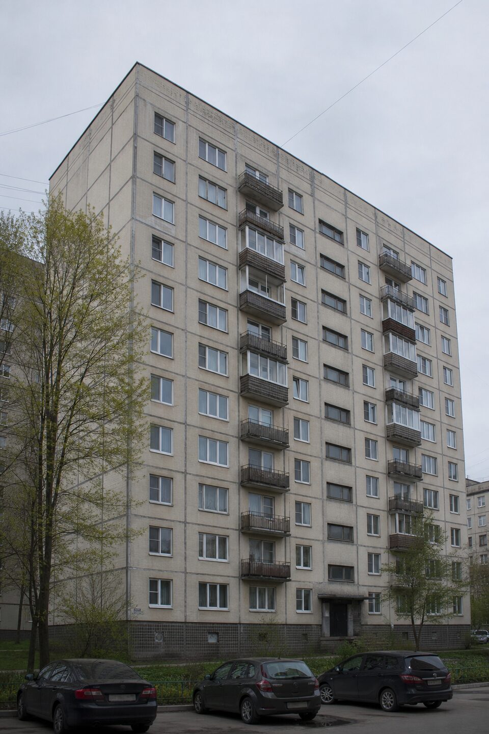 Пример дома 504 серии в Санкт-Петербурге