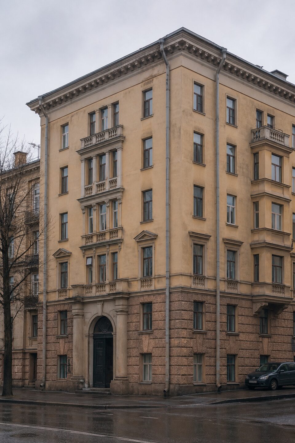 Пример сталинки в Санкт-Петербурге