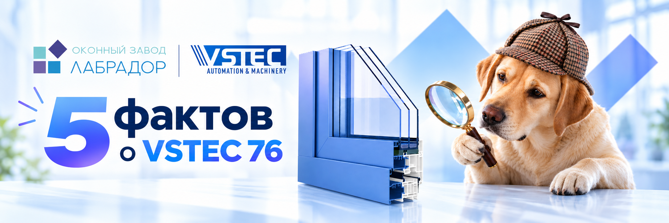 5 фактов о VSTEC 76, которые отличают его от обычного окна ПВХ