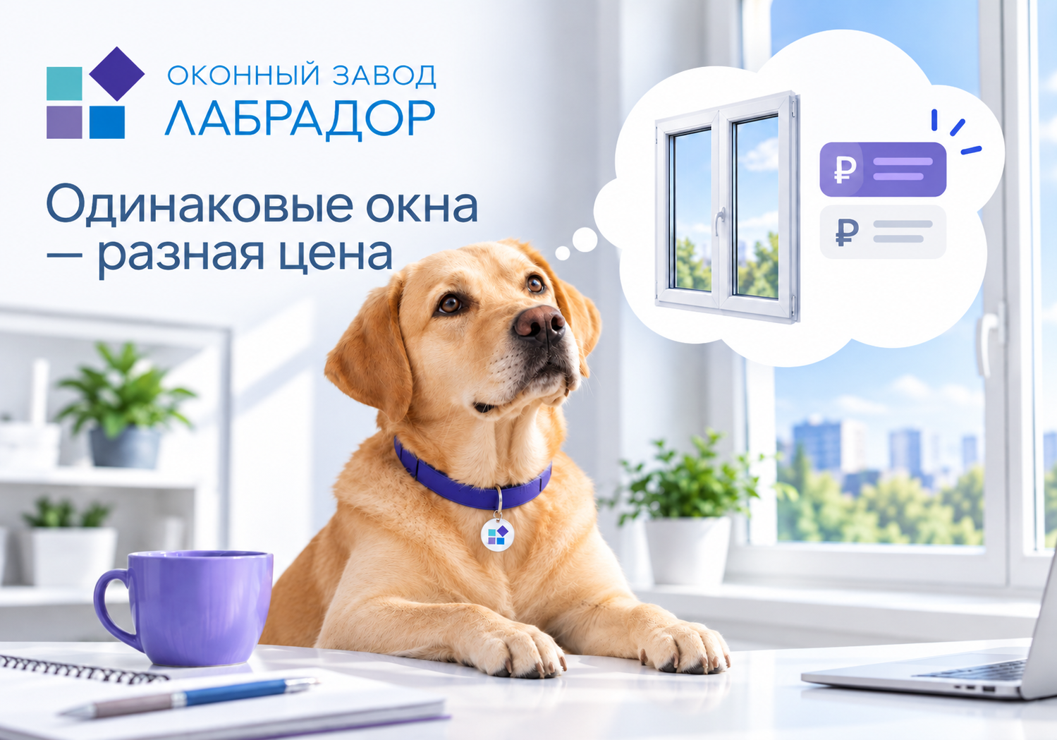 Почему два одинаковых по размеру окна могут стоить по-разному?
