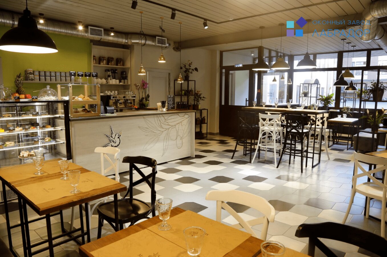 Остекление кафе «Magnifique Cafe»